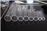 Customize any size of high quality clear quartz glass tube