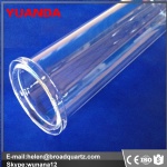 Hot work and cold work application fused quartz air cylinder