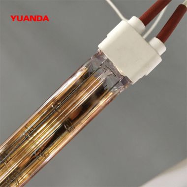 Double gold heat lamp with CE YUANDA