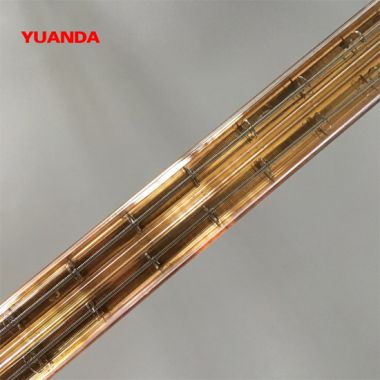 Double gold heat lamp with CE YUANDA